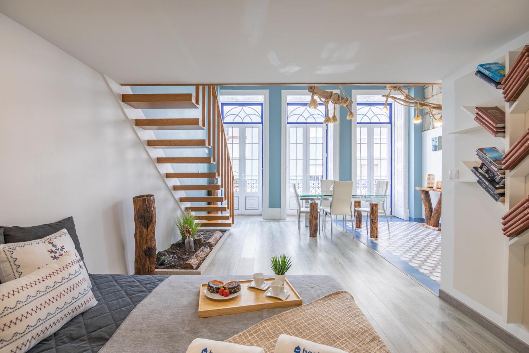 Deluxe Spacious Flats W Mezzanine By Host Wise Apartamento Porto