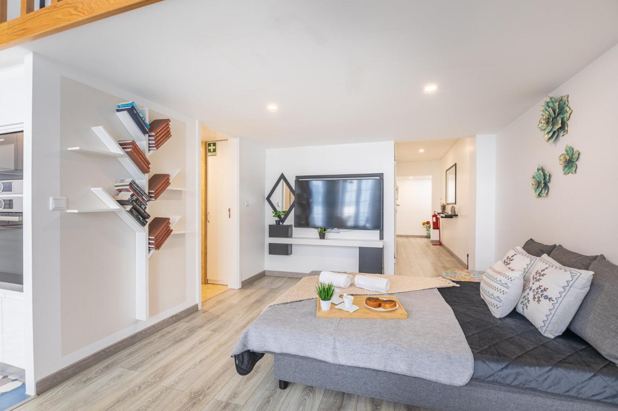 Apartamento Deluxe Spacious Flats W Mezzanine By Host Wise *
